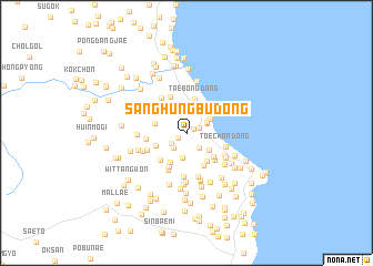 map of Sanghŭngbu-dong