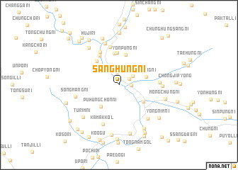 map of Sanghŭng-ni
