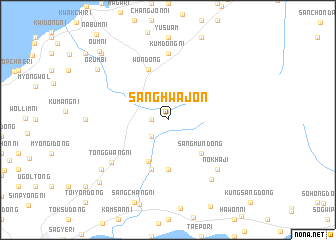 map of Sanghwajŏn