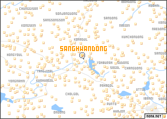 map of Sanghwan-dong