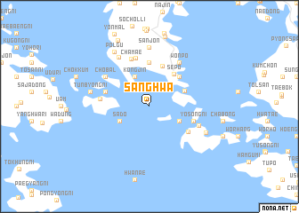 map of Sanghwa