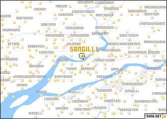 map of Sangil-li