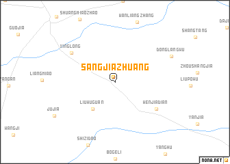 map of Sangjiazhuang