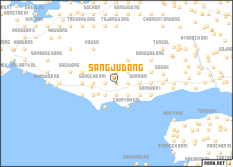 map of Sangju-dong
