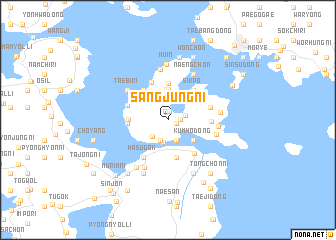 map of Sangjung-ni