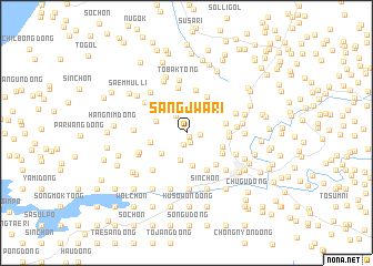 map of Sangjwa-ri