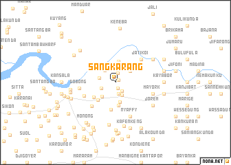 map of Sangkarang