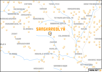 map of Sang Kar-e ‘Olyā