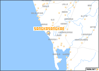 map of Sangkasangkae