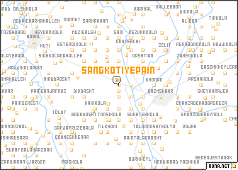 map of Sang Kotī-ye Pā\