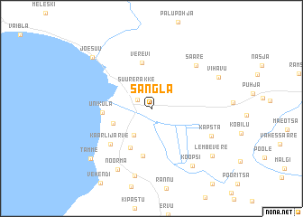map of Sangla
