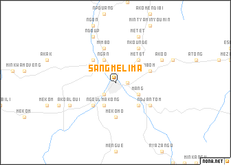 map of Sangmélima