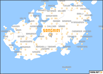 map of Sangmi-ri