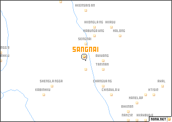 map of Sangnai
