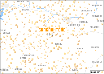 map of Sangnak-tong