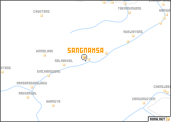 map of Sangnamsa