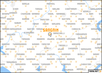 map of Sangnim