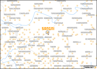 map of Sang-ni