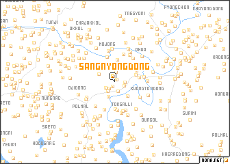 map of Sangnyŏng-dong