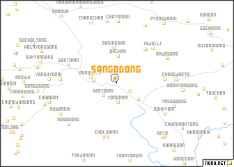 map of Sango-dong