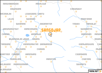 map of Sangojar