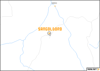 map of Sangoldoro