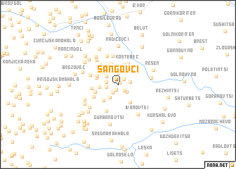 map of Sangovci