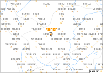 map of Sango