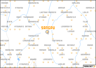 map of Sangpu