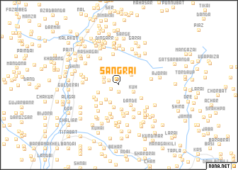 map of Sāngrai