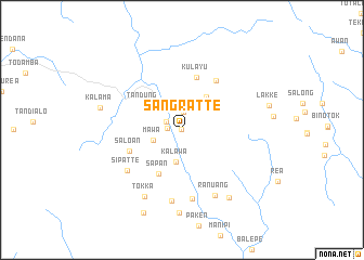 map of Sangratte