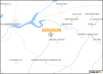 map of Sangrera