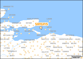 map of Sangris