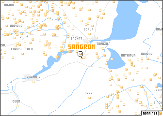 map of Sangrom