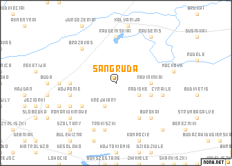 map of Sangrūda