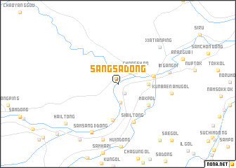 map of Sangsa-dong