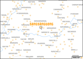 map of Sangsang-dong