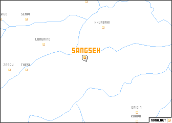 map of Sangseh