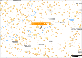 map of Sangsŏkkyo