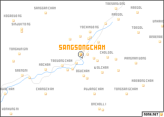 map of Sangsŏngch\