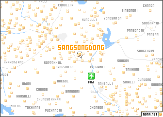 map of Sangsong-dong