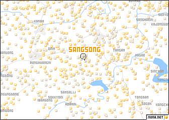 map of Sangsŏng