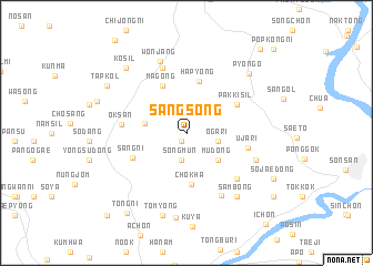 map of Sangsong