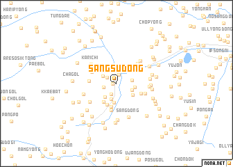 map of Sangsu-dong