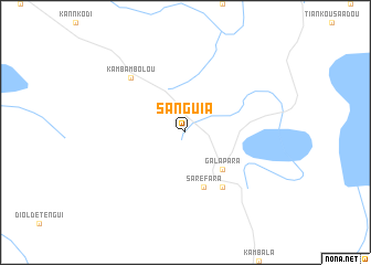 map of Sanguia