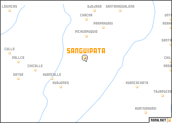 map of Sanguipata