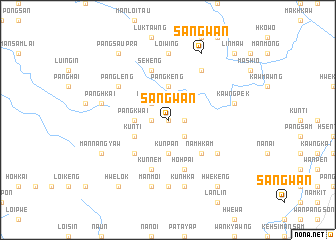 map of Sangwan
