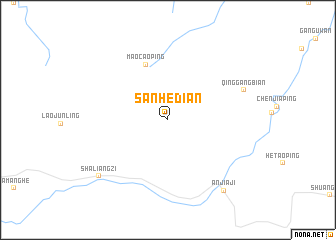 map of Sanhedian