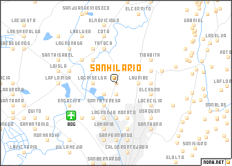 map of San Hilario