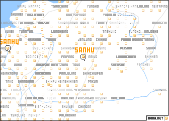 map of San-hu